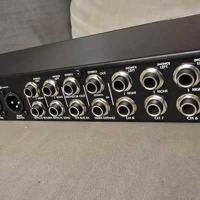 ART MX822 8-Channel Line Mixer with Effects Loop 2013 - Present - Black image 8
