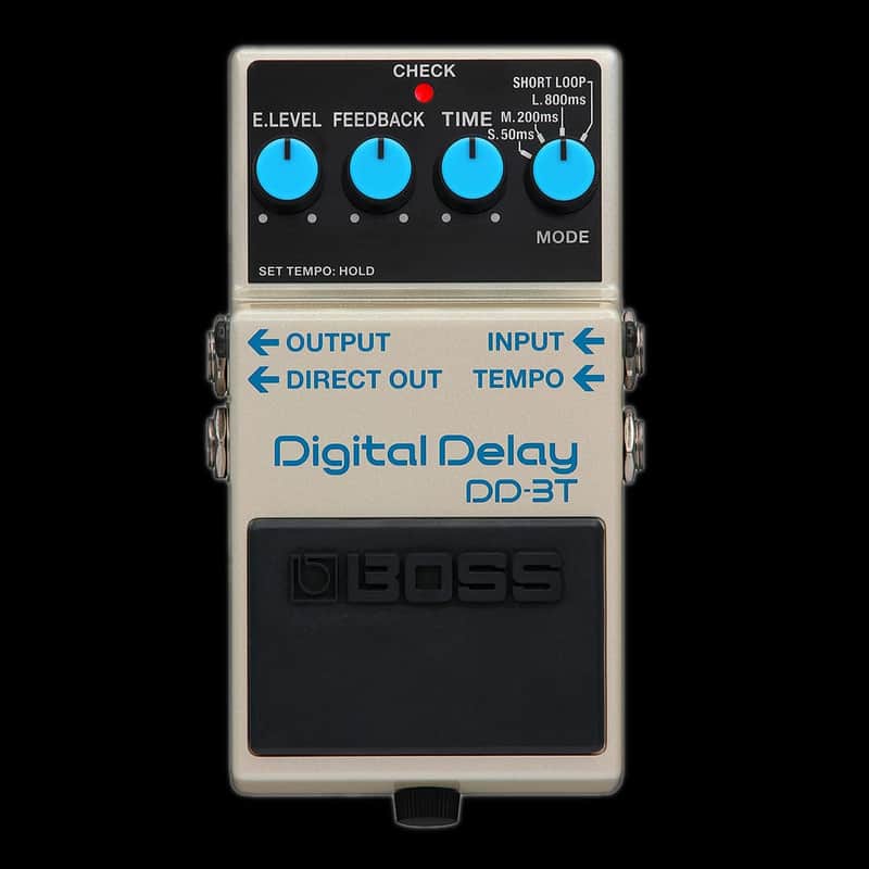 Boss DD-3T Digital Delay with Tap Tempo Guitar Effect Pedal image 1