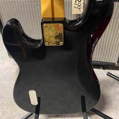 1983 Fender Elite Precision Bass 2- Black - Includes Vintage Hardshell Case image 4