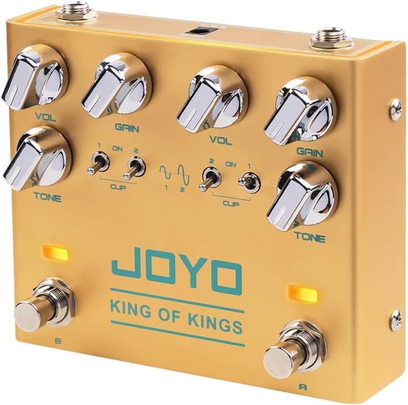 JOYO Dual Crunch Pure Analog Circuit Overdrive Effect Pedal with Independent Clipping for Electric Guitar - True Bypass (King of Kings R-20) Price include the import duty for US buyer image 1