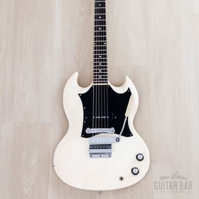 1967 Gibson SG Junior Vintage Guitar Polaris White w/ Case image 2