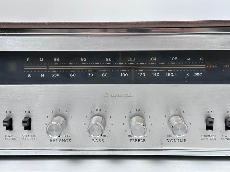 Vintage Sansui 500 Tube Receiver Stereo | Reverb