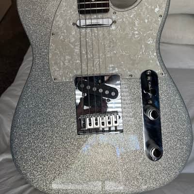 Fender 75th anniversary telecaster sparkle silver. Fender telecaster 2025 - Silver sparkle image 6