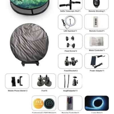 Unbranded Professional 360 Photo Booth Platform 115cm 2024 - 2025 image 4