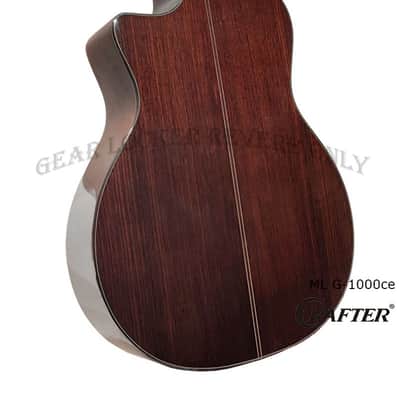 Crafter ML G-1000ce Anniversary all Solid Engelmann Spruce & Rosewood electronics acoustic guitar Bild 5