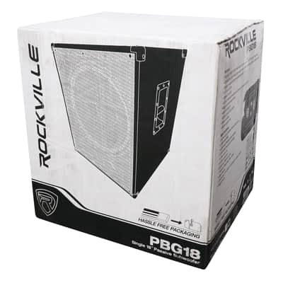Rockville PBG18 18 inches Passive 2000 Watt 8 Ohm Pro Audio Subwoofer Sub/MDF Cabinet image 11