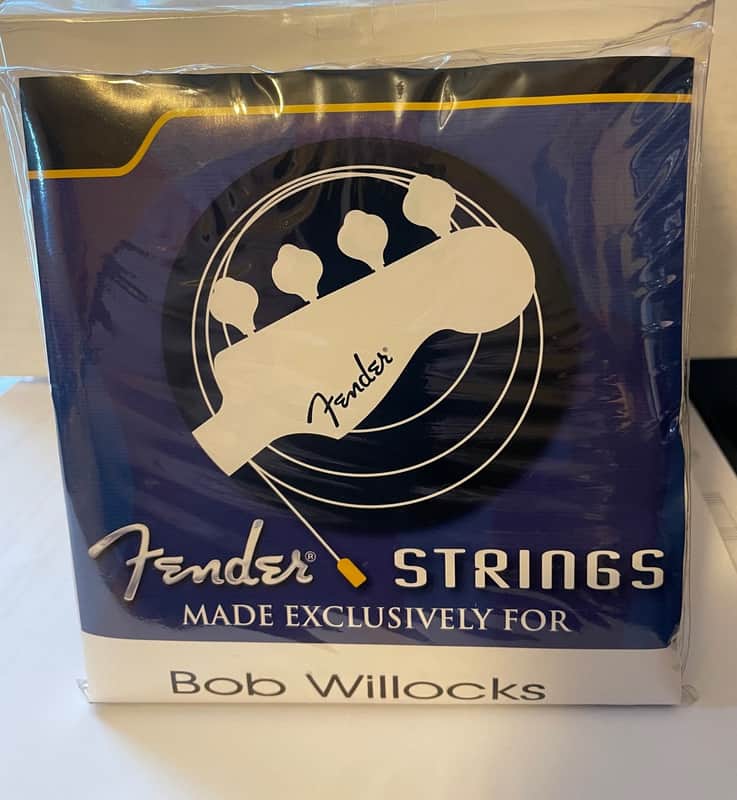 1 Large Case (6 Sets) of Fender NOS Bob Willocks 6-String 7250 Nickel Plated Steel Bass Strings, .030 - .130 image 1