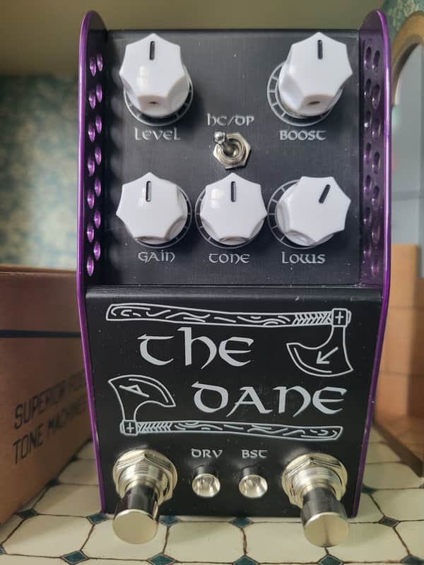 ThorpyFX The Dane MKII Peter Honore Signature Overdrive / Boost 2023 - Present - Black / Purple image 1