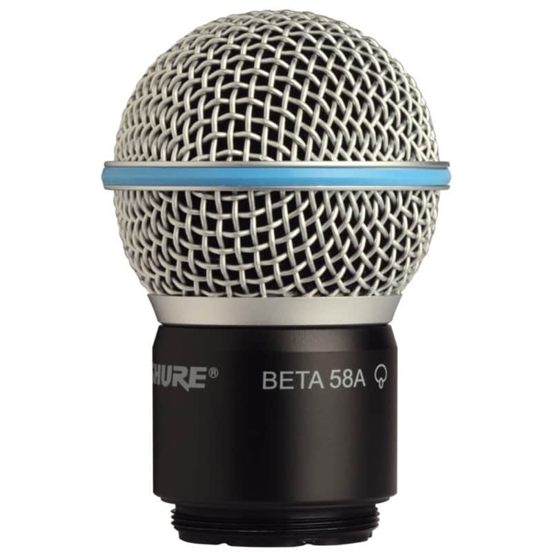 Shure Wireless Microphone Cartridge Replacement Heads, for Beta58A image 1