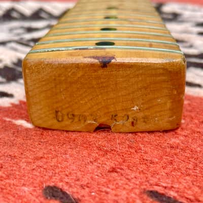 Vintage 1970's Fender Stratocaster Guitar Neck Maple Circa 1973 with Tuners image 12