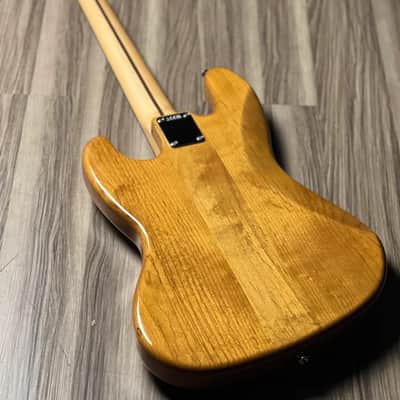 Fender Japan Hybrid II Jazz Bass PJ with Rosewood FB in Vintage Natural JD24009119 image 4