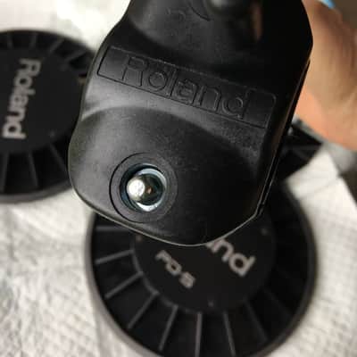 Two Pd 5 V Pad Dual Trigger Drums with One Pad Tom Snare Mount image 3