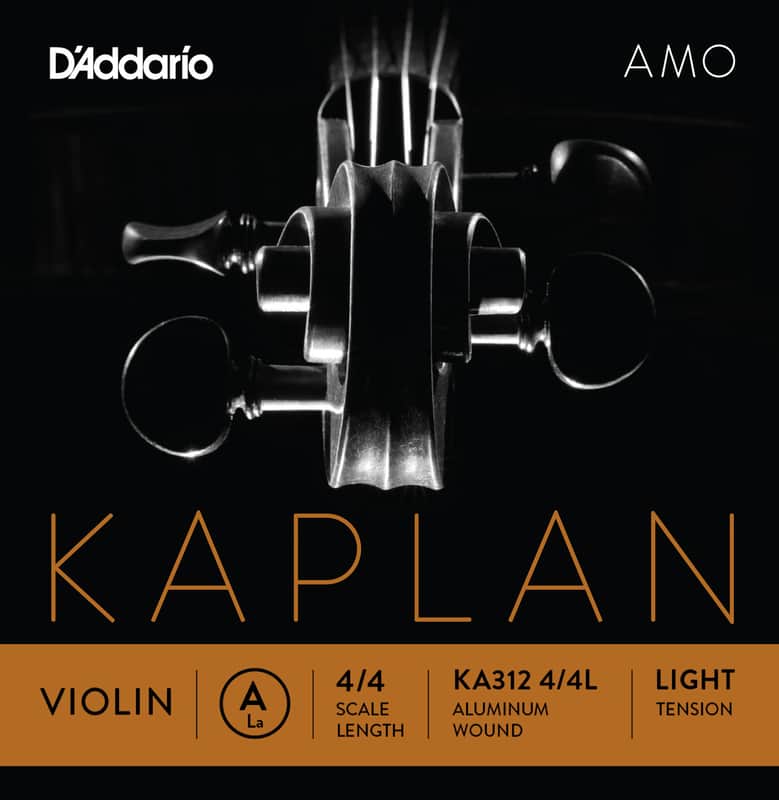 D'Addario KA312 4/4L Kaplan Amo 4/4 Violin String - A (Light) image 1
