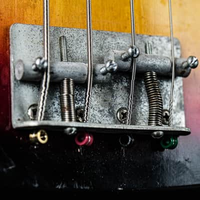 1980 Harmony Model H830S P-Bass sunburst image 8