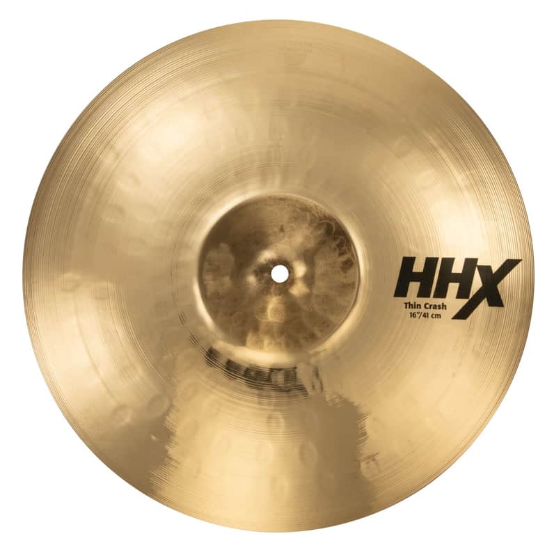 SABIAN 16" HHX Thin Crash Brilliant Finish image 1
