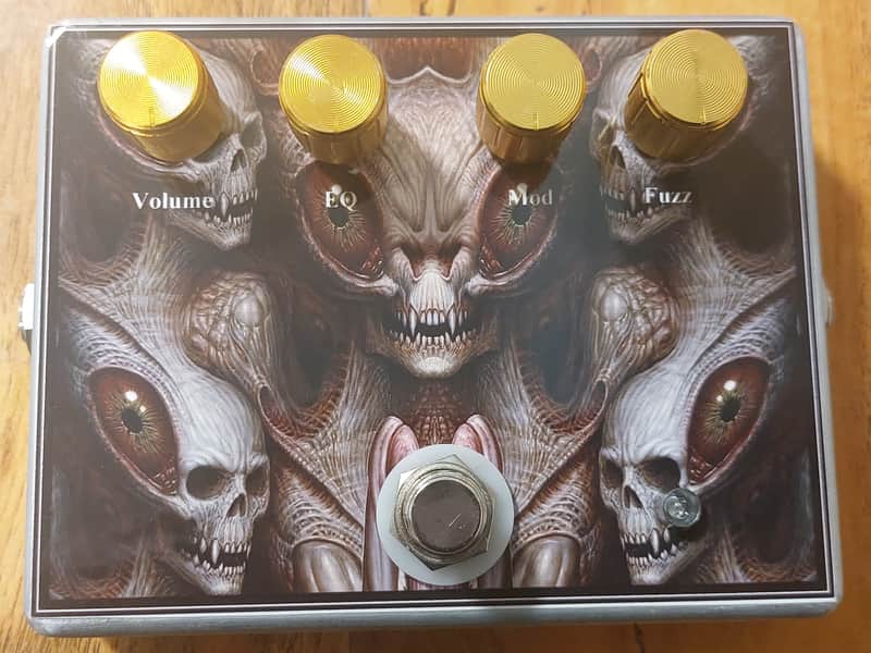 Alien Abduction Fuzz  Guitar Pedal- custom image 1