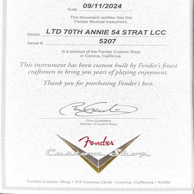Fender Custom Shop Limited Edition 70th Anniversary 1954 Stratocaster Deluxe Closet Classic - Wide Fade 2 Tone Sunburst #5207 image 13