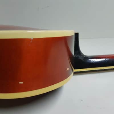 60's SUNBURST JAZZ GUITAR made in GERMANY image 8