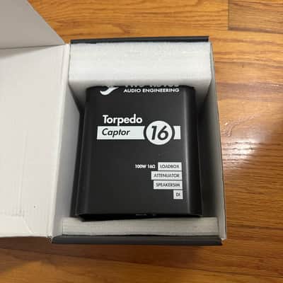 Two Notes Torpedo Captor Loadbox / Attenuator / DI - 16 Ohm 2010s - Black image 3
