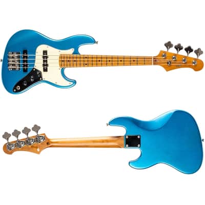 Flight Mini Bass JB LPB Rock Series Roasted Poplar Body Roasted Maple Neck 4-String Electric Bass Guitar w/Padded Gig Bag image 3