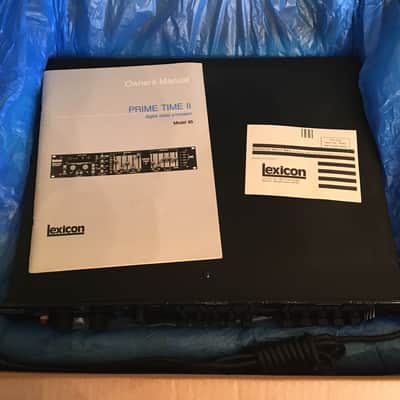Lexicon Prime Time II Model 95 Digital Delay Processor 1980s - Black image 10