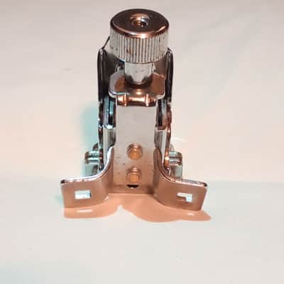 UNMARKED PICCOLO SNARE DRUM STRAINER/THROW OFF 90's - CHROME - FREE SHIP TO C-USA! image 4