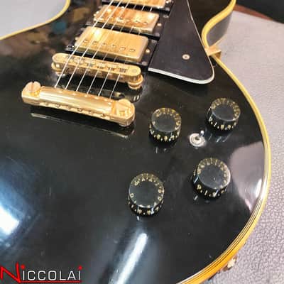 Gibson Les Paul Custom 3 Pick Up Black 1980 image 8