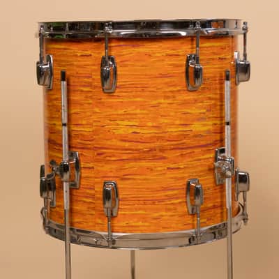 1970s Ludwig Standard Mod Orange Drum Set Bild 4