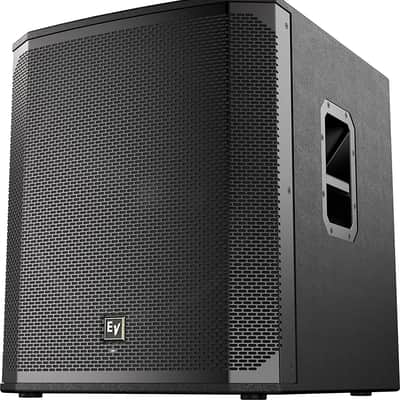 (2) Electro-Voice ELX200-15P, (1) EV ELX200-18SP, (2) ELX200-15P Covers, (1)ELX200-18SP Cover, (2) Speaker Stands, SV100 Mic, (3) XLR Cables Bundle image 7