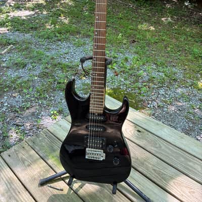 Used Washburn X Series Black Solid Body Electric Guitar image 1