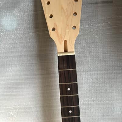 Flying V Style Guitar Solid Basswood Body with Maple Neck DIY Project image 6