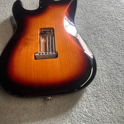 Fender stratocaster body fully loaded sunburst strat - Made in Mexico image 5