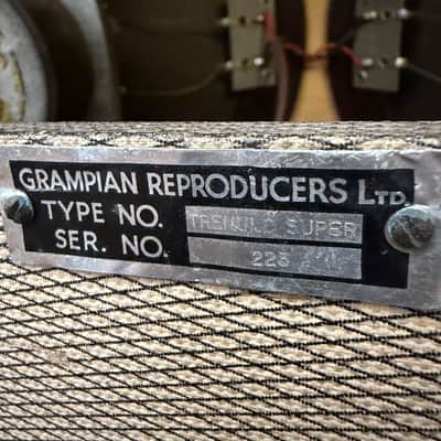 Vintage 1960s Grampian Tremulo Super 2x9 British Valve Amplifier Combo *RARE* image 11