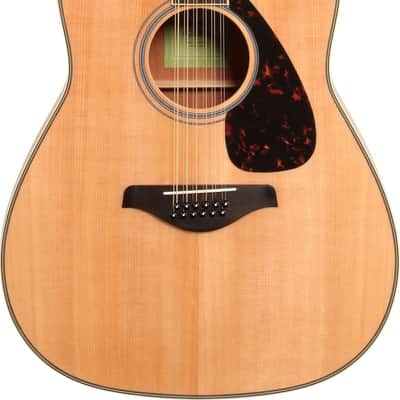 Yamaha FG820-12 12-String Dreadnought Acoustic Guitar, Solid Spruce Top image 2