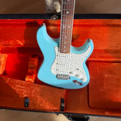Fender Custom Shop ’66 Strat NOS Daphne Blue - RARE Bound Neck image 9