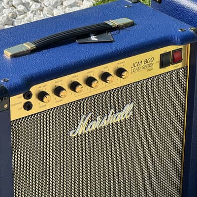 Marshall Studio Classic SC20C "JCM 800 Lead Series" 20-Watt 1x10" Guitar Combo 2020 W/ Matching 1x12 SC112 EXT Cabinet - - Present - Navy Blue Levant image 5