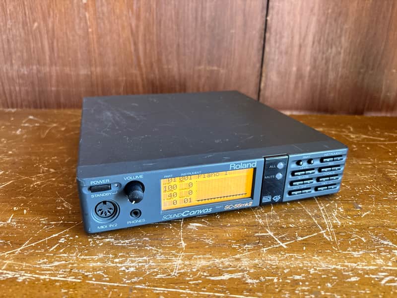 Roland SC-55 mkII mk2 Sound Canvas GS MIDI sound module New