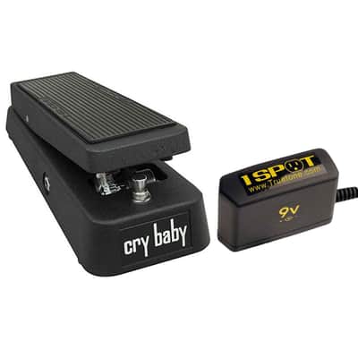 Dunlop GCB95 Cry Baby Wah Bundle w/ Truetone 1 Spot Space Saving 9v Adapter image 1