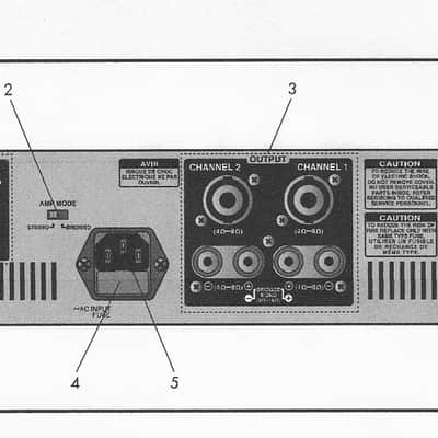 Inter-M R-300 Plus 2-Channel Power Amplifier, 150W x's 2 @ 4-Ohms image 2