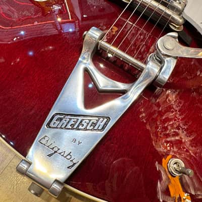 Gretsch 6119-62HT Tennessean Semi-Hollow Electric Guitar 2001 - Dark Cherry Stain image 11