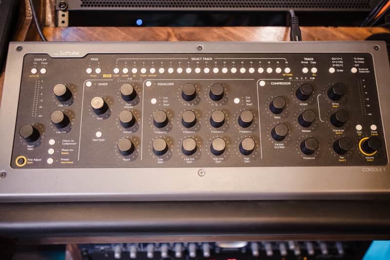 Softube Console 1 MKII Hardware/Software Mixer 2010s - Black/Grey image 1