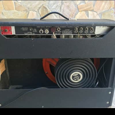 RIF 211 1973 Fender Vibrosonic Reverb Silverface Vintage Cerwin Vega 15" image 15