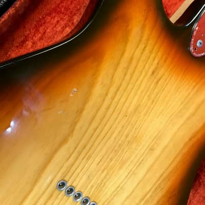 1972 Fender Telecaster Custom with Rosewood Fretboard in Sunburst - RARE combo image 13
