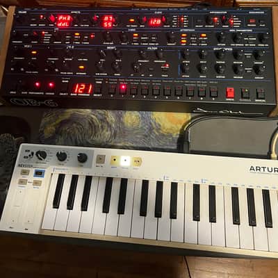 Dave Smith Instruments OB-6 Desktop 6-Voice Polyphonic Synthesizer 2017 - Present - Black image 3