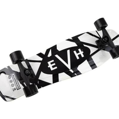 EVH Aluminati Skateboard 2020s - Black / White image 6