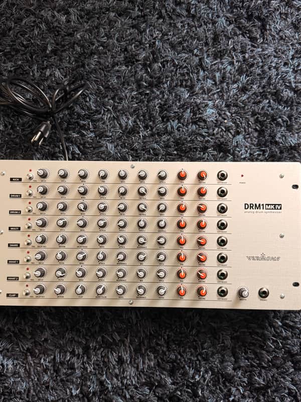 Vermona DRM1 MKIV Analog Drum Synthesizer with Trigger Inputs | Reverb