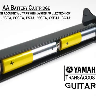 Yamaha Battery Cartridge Box with Holder Case for TransAcoustic Guitar image 6
