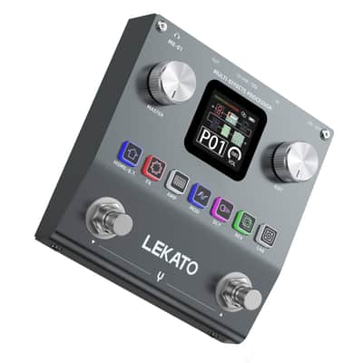 LEKATO ME-01 Multi Effects Guitar Pedal with 80 Presets 6 Effects Modules 20IRs bluetooth image 13