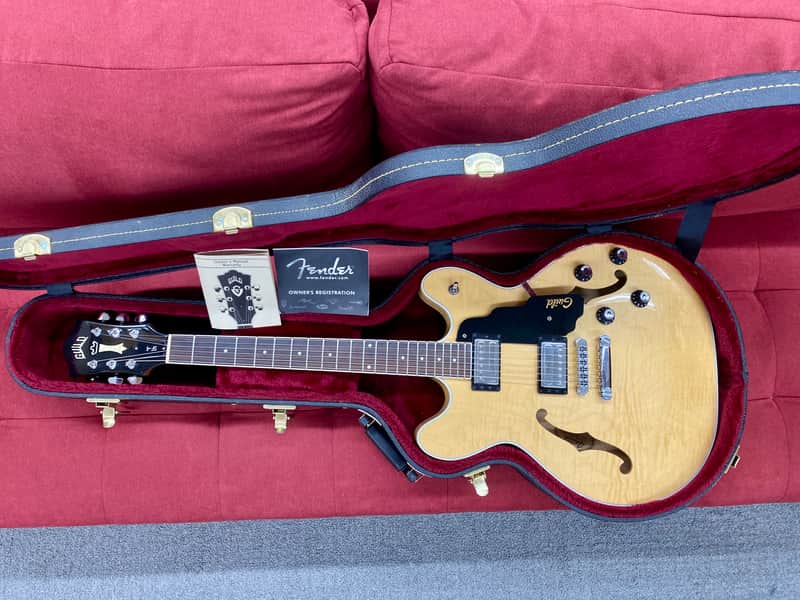 Guild Starfire IV Reissue Antique Natural | Reverb