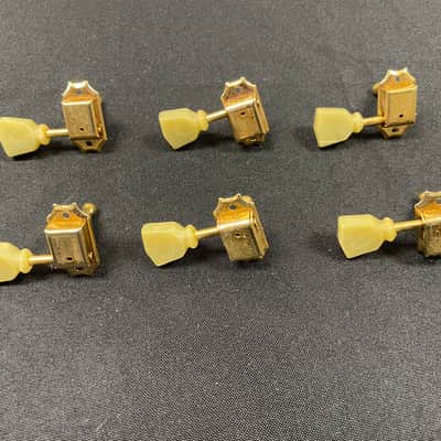 Vintage Gibson Kluson Deluxe Gold Tuners PAT NO D-169400 Double Line Les Paul Custom ES-355 image 18